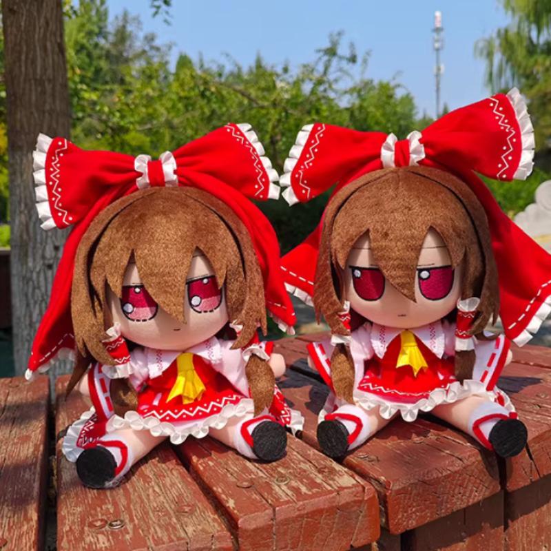 20cm Touhou Project Fumo Plush Toy Watatsuki Toyohime  Patchouli Sitting Stuffed Doll Anime Game Figure Cute Gift for Fans