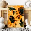 Poster Yellow Flowers Sunflowers