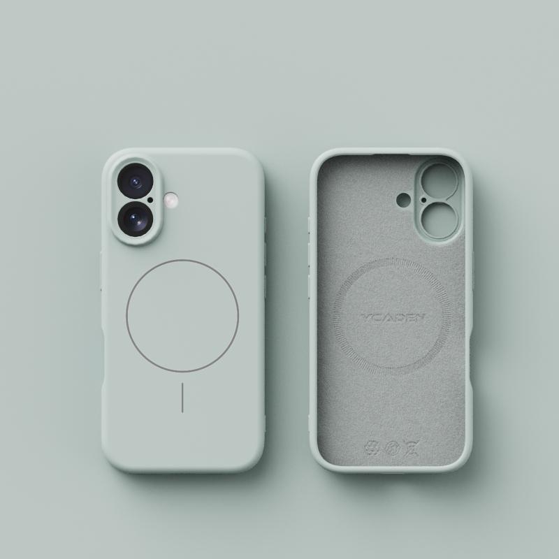 

Силиконовый Мягкий Магнитный Чехол для Телефона для APPLE IPhone Air 11 12 13 14 15 16 17 Pro Max Тонкий Защитный Задний Чехол iPhone17 синий