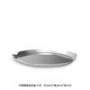 Nordic Light Luxury Round Stainless Steel Tray Fruit Dish Coffee Tea Wine Set Storage Tray Serving Plate Living Room Organizer