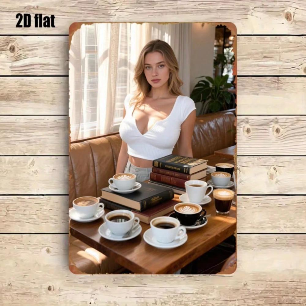 Retro 8x12 Inch Vintage Metal Sign Rustproof Tin Poster Wall Decor For Home Garden Garage Bar Unique Birthday Gift