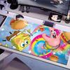 P-Patrick S-Star Mouse Pad Multiple Sizes Large Square Computer Office Game Table Mats Rubber Anti-slip Mousepads