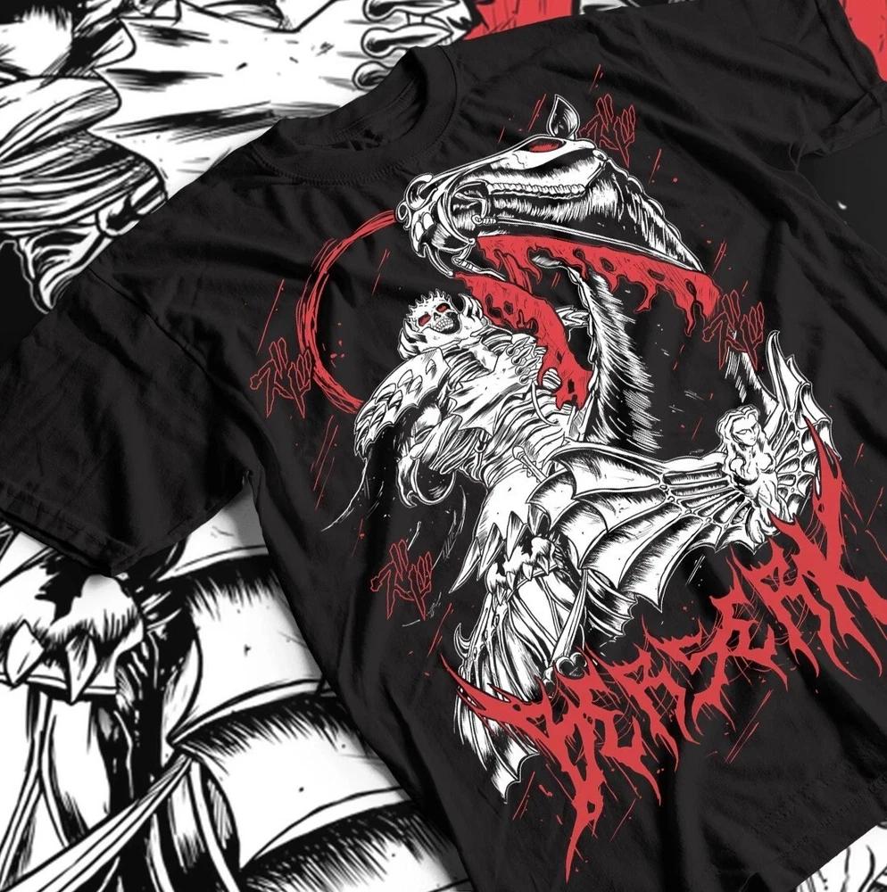 Berserk Anime Tee Guts Unisexga Shirt Unisex Gift Shirt Black S