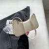 Small Cute Underarm Shoulder Bags for Women 2026 Trend Design Leather Handbags and Purses Y2K Silver Red Hand Bag Women Bag