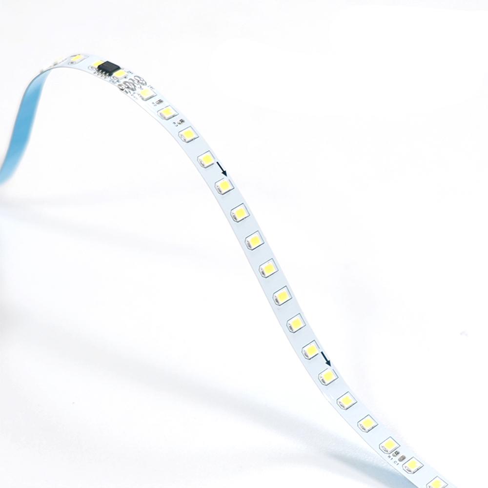 24V 126LEDs/m Copper 8mm Single Color Running Water LED Strip Light Strings with /Wi-Fi & Dimmable for Home Use