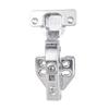 2Pieces Cabinet Hinges Repair Set Featuring 1 Plates and 12 Screws Sturdy Stainless Steel for Home Projects Supplies