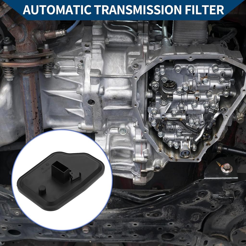 No.FNC121500A/6E5Z7B155A Automatic Transmission Filter for Mazda CX-7 2010-2012 Transmission Oil Filter Plastic 1 Pcs Black