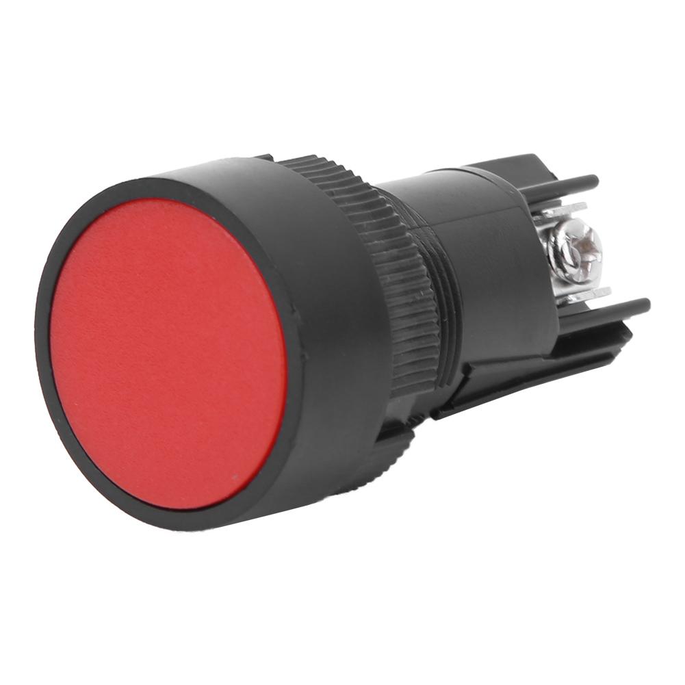 10 Stück Druckknopfschalter XB2 EA Serie Steuerungs schalter 660V 10A Reset-Knopf Rot XB2 EA145