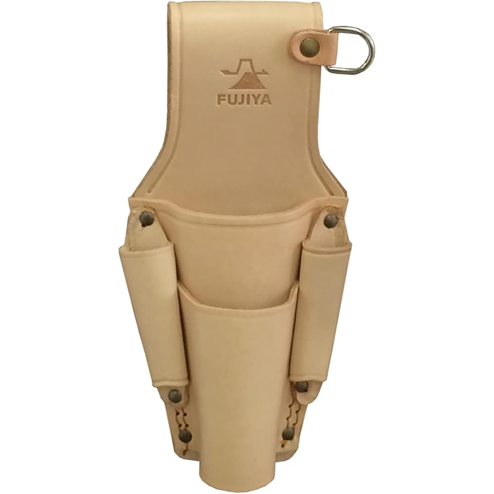 Fujiya (Fujiya) Leather Pliers Holder (Pliers, Screwdriver, 2 Steps, D-Can Included) Made in Japa...