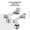 Bathroom Faucet Extender 1080-Degree Swivel Robotic Arm Faucet Extender Rustproof Faucet Extender Multifunctional Faucet