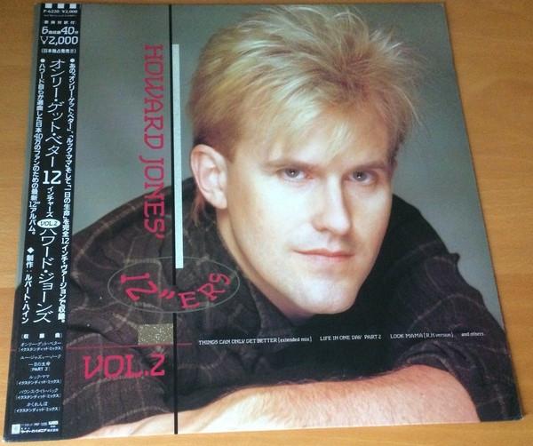 

LP-пластинка HOWARD JONES - Howard Jones 12 ers Vol. 2 P6220PROMO WEA 1985 Япония Оби Рок Б/У