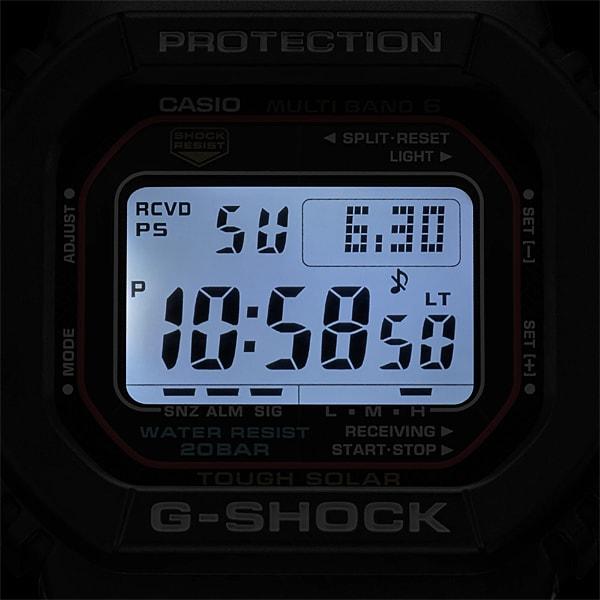 Casio G-SHOCK GW-M5610U-1JF [G-SHOCK 20 atm wasserdichtes Solarradio GW-M5610 Serie] Quadratische Uhr