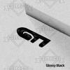 3D Car Stickers GT Emblem Auto Body Badge Trunk Decal For u333 GT Line RCZ 2008 308 306 5008 208 3008 Decoration Accessories 333u