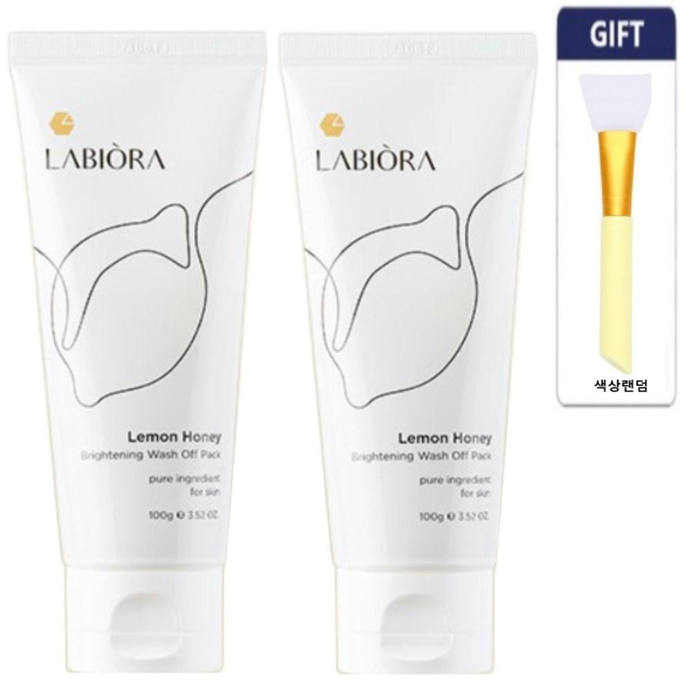

Bae Jong-ok Lemon Honey Pack] Raviora Lemon Honey Wash-Off Pack 150g + Silicone Brush, 2 pieces, 1 piece