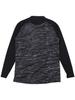 DESCENTE Junior Round Neck Long Sleeve Relaxed Fit Size 140 Shirt, Black,