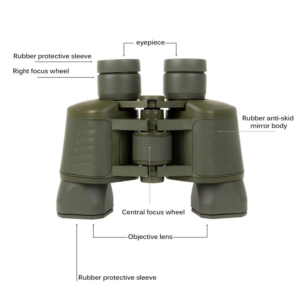 Binoculars Long Range 90000m Hd High Power Telescope Optical Glass Lens Low Light Night Vision For Hunting Sports Scope