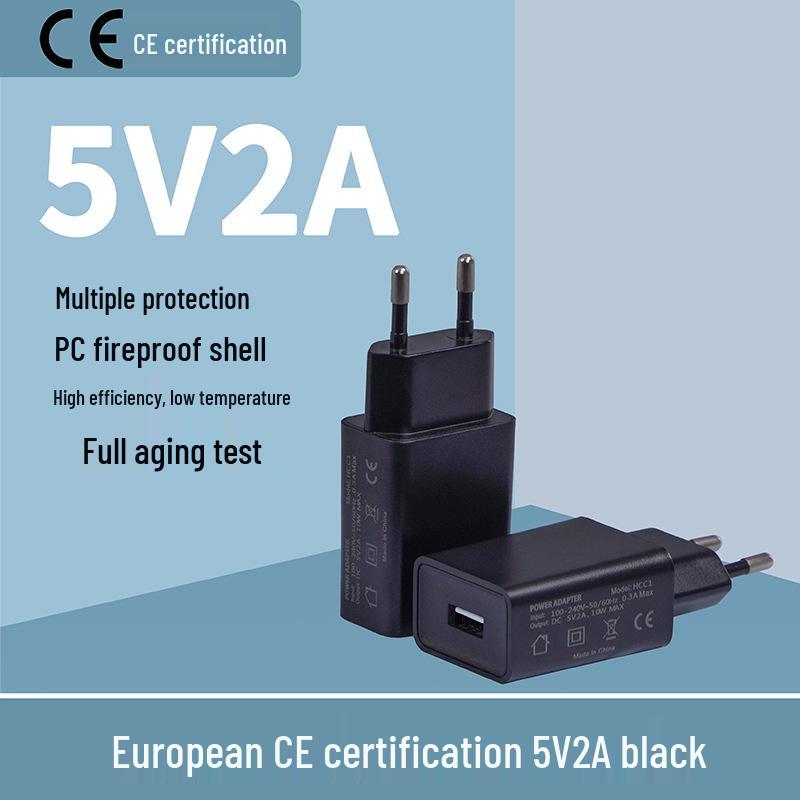 High-Quality 5V2A USB Mobile Charger, 3C Certified Universal Power Adapter Plug