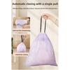Household Heavyduty Drawstring Trash Bags With Thick Pe Material And Large Size For Kitchen Waste Collection