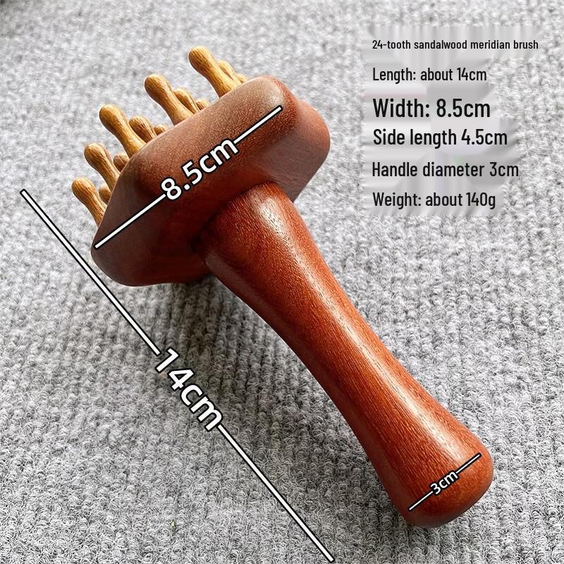 Beiyou Sandalwood Scalp Massage Comb