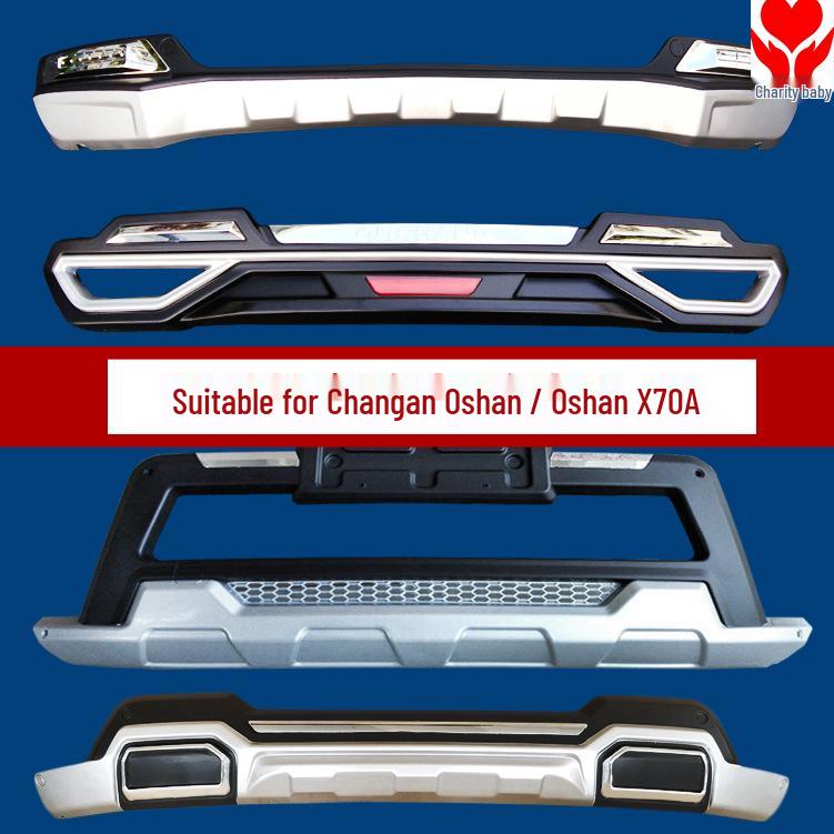 Changan Oshan X70A/A600 Front  Rear Bumper Guards  Decorative Anti-Collision Protection Front Bumper - Yes - Small Accessories for Bumpers