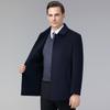 Brand Men's High-End Double-Sided Cashmere Coat - Wrinkle-Resistant Classic Business Wool Jacket