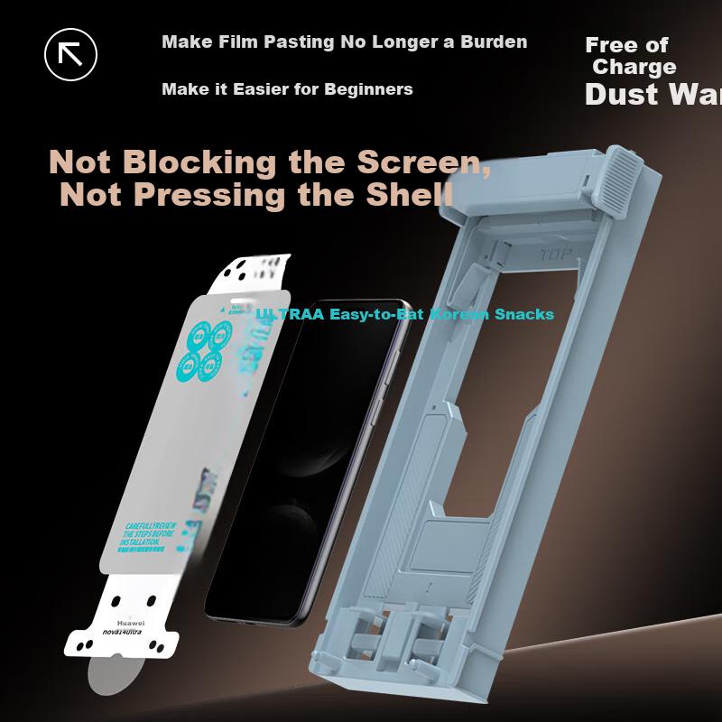 Chamber Screen Protector for Huawei Nova 14 Pro/13 Pro/12 Pro, Ceramic Film for Nova 13 Ultra, Full Adhesive Non-Tempered Glass Film, Anti-Fingerprint