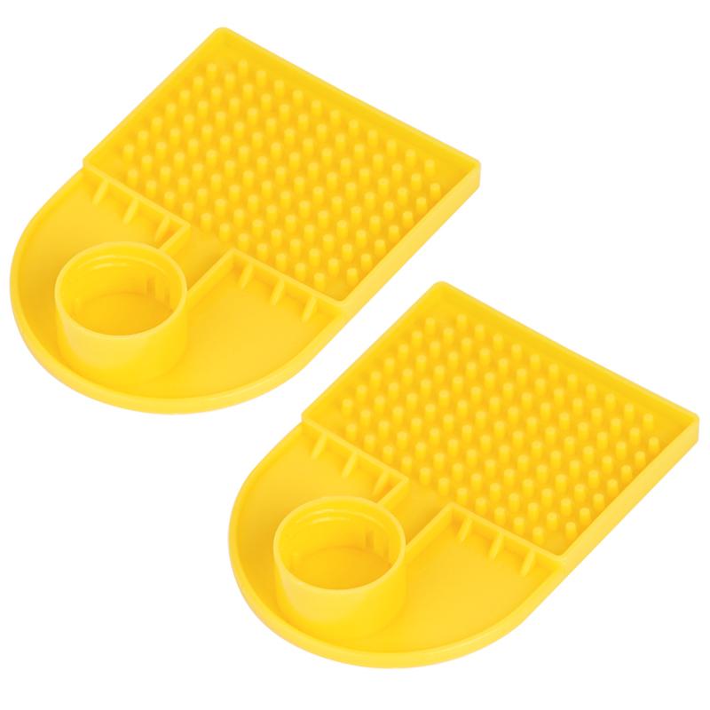 2pcs New Design Honey Sugar Feeder Entrance Bee Hive In Winter Feeding Inside Keep Robbing Anti Drowning Beekeeping Tools