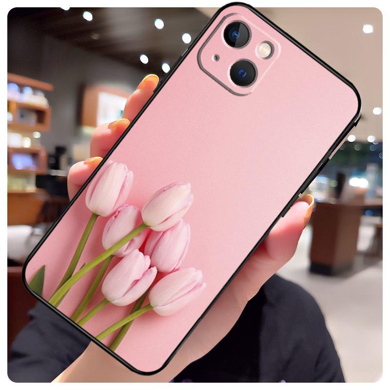 Tulips Flower Case For iPhone 13 Pro Max 16 15 11 12 14 17 Pro Max mini 15 16 Plus 16e 17 Air Phone Cover