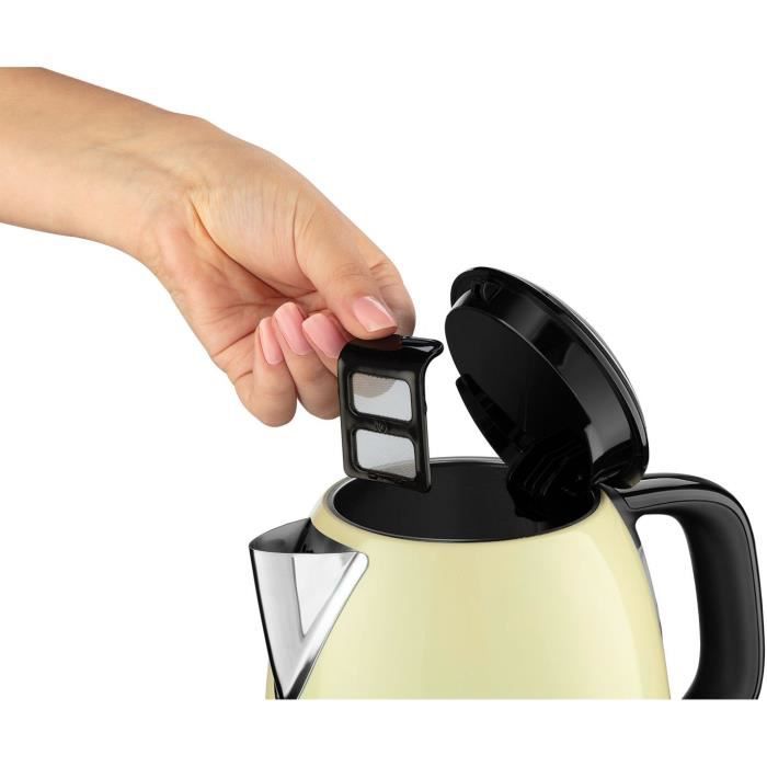Russell Hobbs 24994-70 Colors Plus Compact Kettle - 1L, Fast, Anti-Limescale Filter, Cream