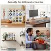 4 Layers Acrylic Coin Holder Clear Challenge Coin Holder with 16/24 Compartments Mini Handmade Statue Collection Display Box