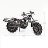 Motorcycle Gifts for Men Unique, Birthday Gifts for Men & Women Riders, Vintage Home Office Decor, Scrap Metal Motorcycle Art