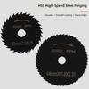 6PCS Multi-purpose Circular Saw Blade Small Size Cutting Tool Electric Drill Blade High-speed Steel Woodworking