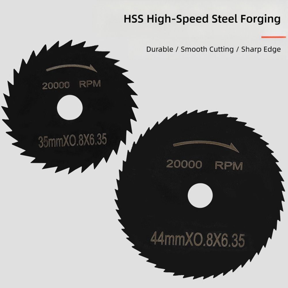 6PCS Multi-purpose Circular Saw Blade Small Size Cutting Tool Electric Drill Blade High-speed Steel Woodworking