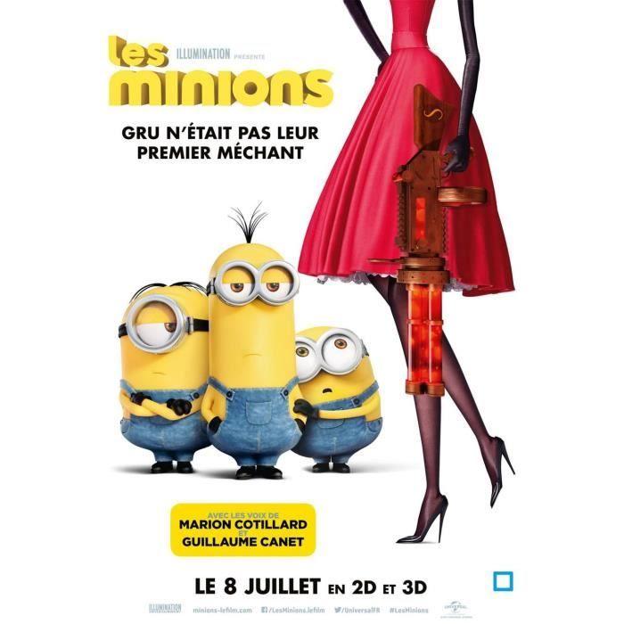 Blu-ray les minions + moi, moche et méchant 1 &amp; 2