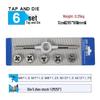 Metric Tap and Die Set with Hand Wrench