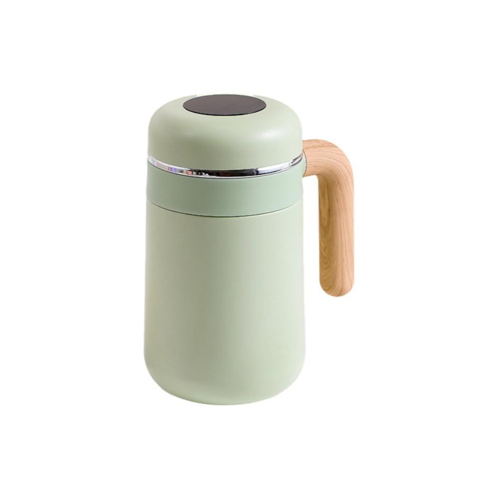 Leak Proof Thermal Cup 480ml Tea Cup Thermal Insulation Double Wall Cup  Home