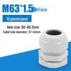 M-Type High-Temperature Resistant Waterproof Plastic Cable Connector with Outer Spiral Gland