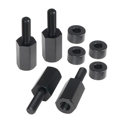 4 Stück UTV Sitzhöherlegungskit Sitzanhebung 2 Zoll mit Polstern Schwarz Für Can-Am X3 Neu