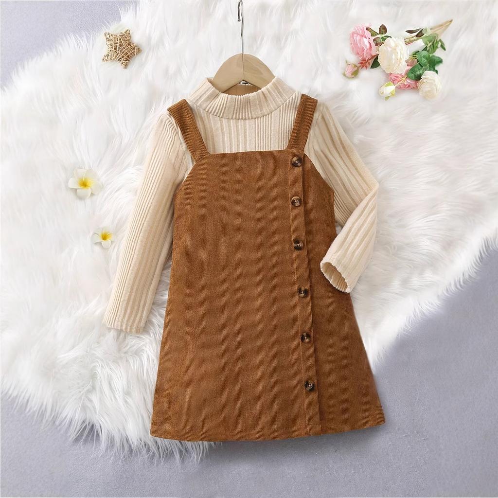 Girls' Fashion Sets - Autumn-Winter Children's Casual Sets