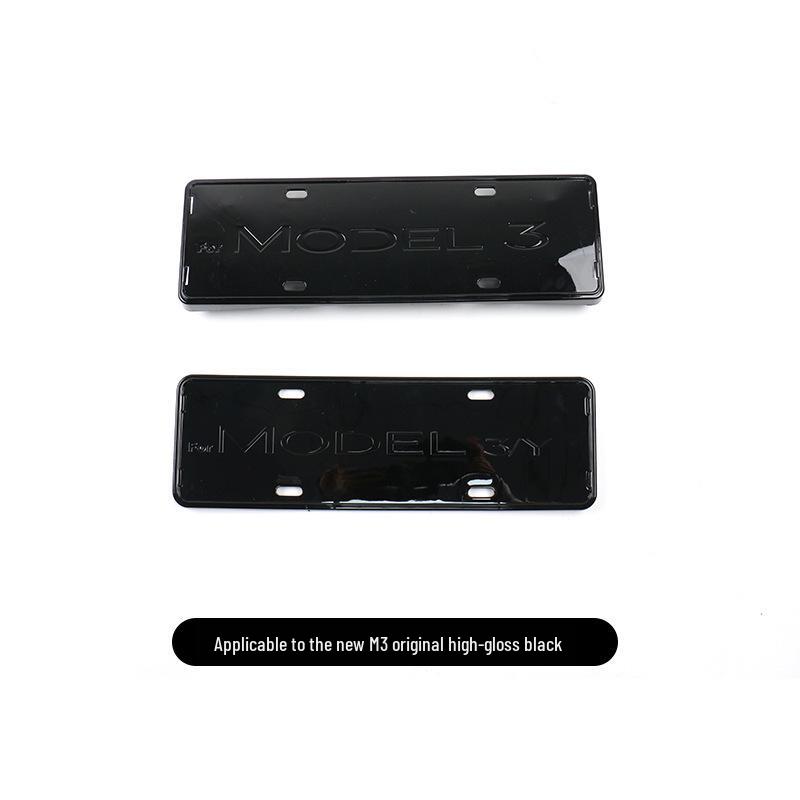 Clip-on Full Wrap License Plate Holder for Refreshed Tesla Model 3