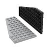 1 Pcs Buildings Blocks 30355 Wedge, Plate 12 X 6 Left Collections Bulk Modular GBC Toy For High-Tech MOC Set