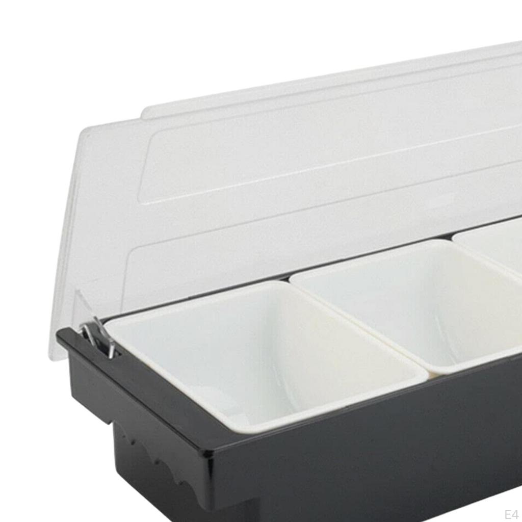 Divided Serving Tray Bowl Storage Holder Platter Garnish for Accessories Tea Party