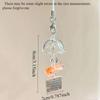 1pc Plastics Car Cute Goldfish Wind Chime Pendant Decorative Transparent Glass Little Goldfish Wind Chime Car Accessories Funny