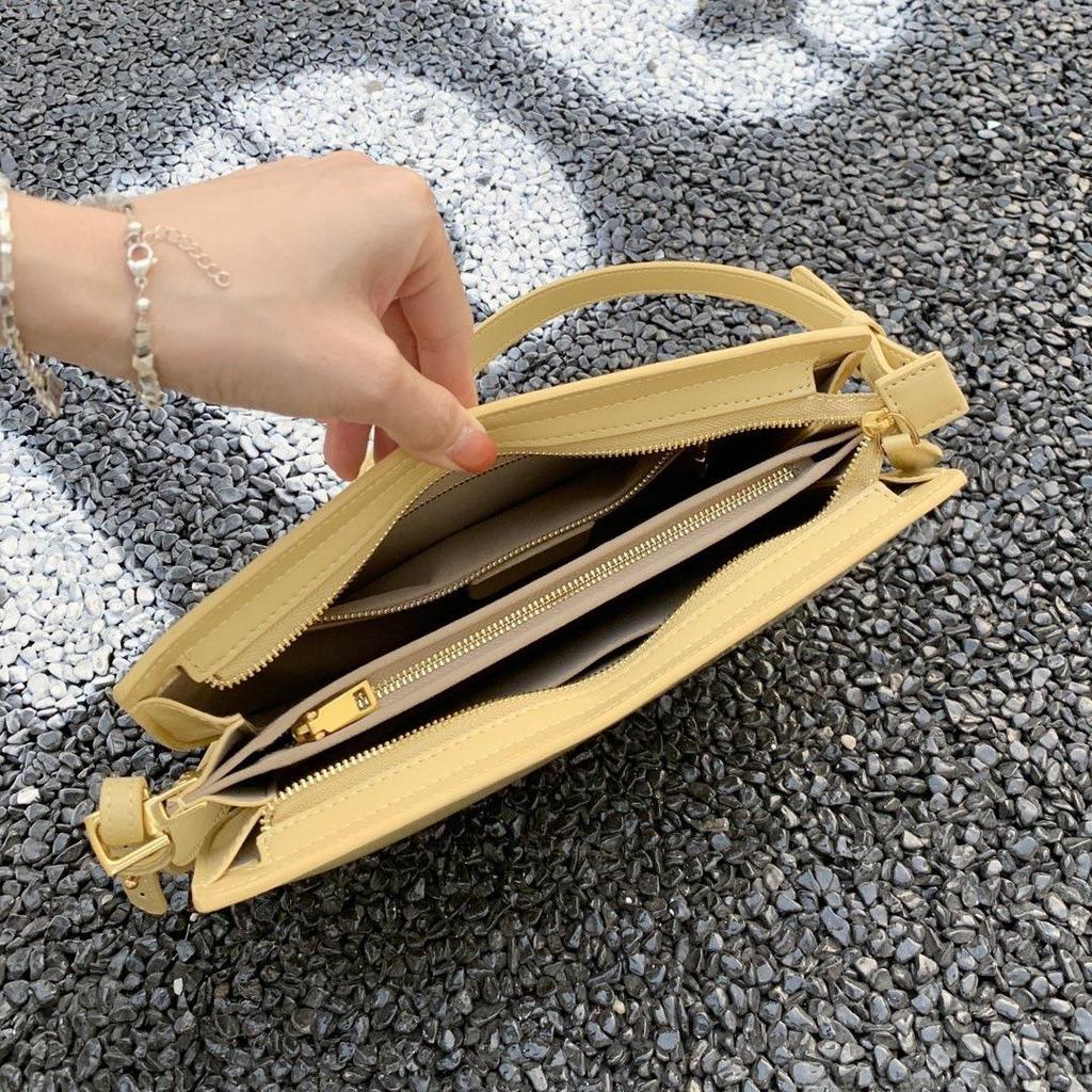 Koreansk kuskinn underarmsveske: Dame Chic, Allsidig Skulder- og Crossbody-veske