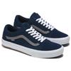 Vans Old Skool Simple Versatile Durable Breathable Low-Top Skate Shoes Unisex Sneakers Dark-Blue VN0005UZNAV