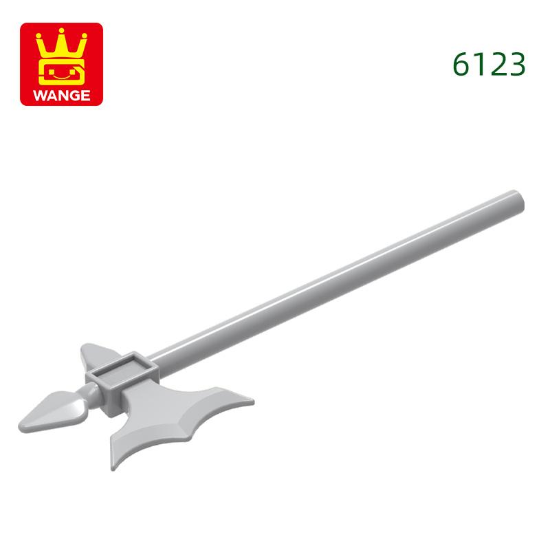 

Non-Toxic 118Pcs/Lot 6123 Axe Gun Building Blocks Moc Military Weapon Accessories Compatible Brick Diy Children Toy Assembly Gift Box about 118pcs