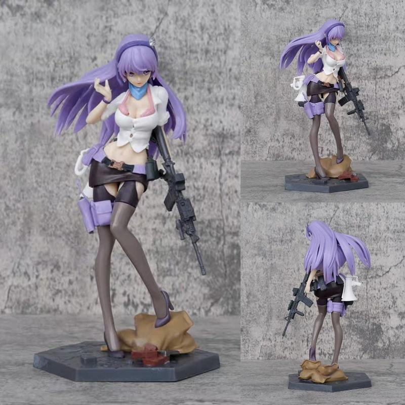 22cm Anime After-School Battlefield Figures Arena First S: All-Rounder Elf Figurine Pvc Statue Model Doll Decoration Gifts