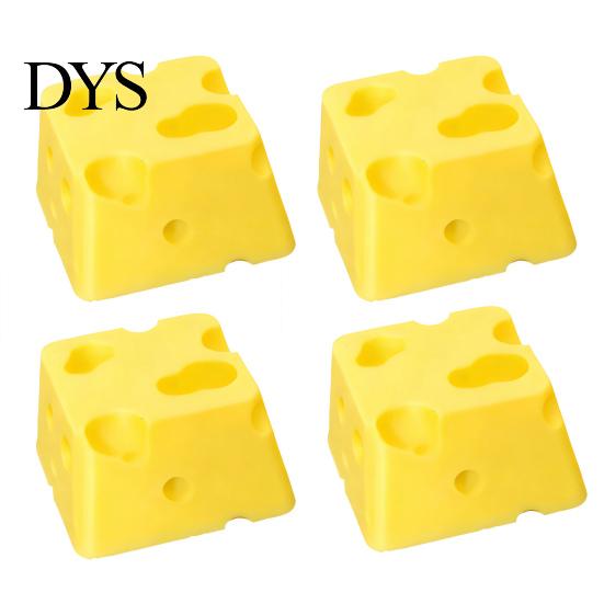 Custom Novelty Keycaps for Gaming 4PCS Cheese Keyboard Keycaps, 3D Printed Macaron Color Key Caps, Customized Accessories Enthusiasts Cross