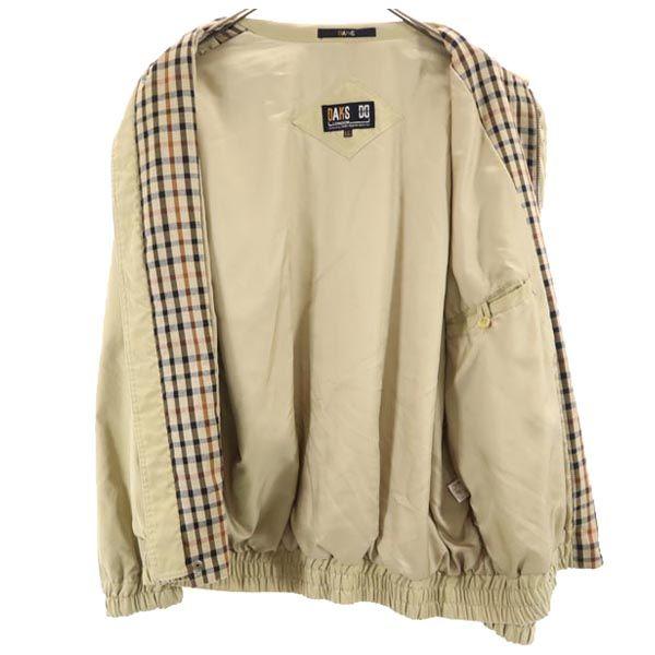 Daks Golf Long Sleeve Batting Jacket LL Beige Men's Used