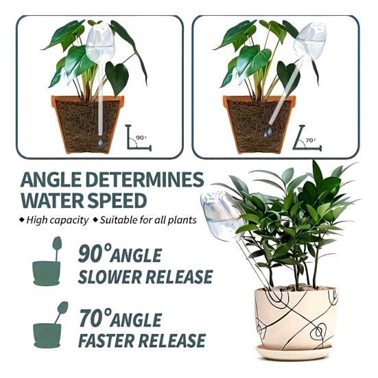 Self Watering Globes Tulip Watering Bulbs Planter Insert Automatic Plant Watering Globes for Indoor Outdoor Plants